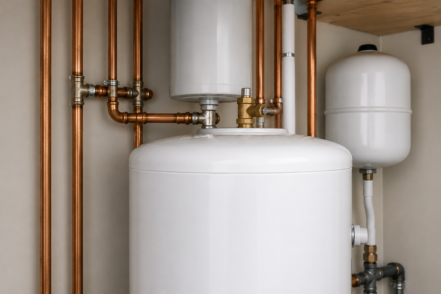 Cylinders and pipework